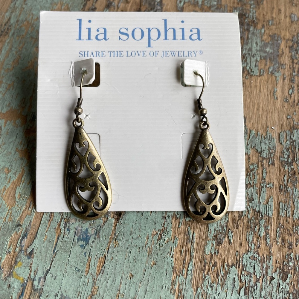 Cut-out earrings